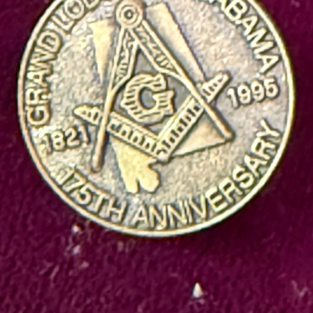 Grand Lodge of Alabama 175th Anniversary lapel pin